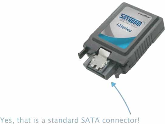 حافظه SSD چیست: مبدل ساتا 